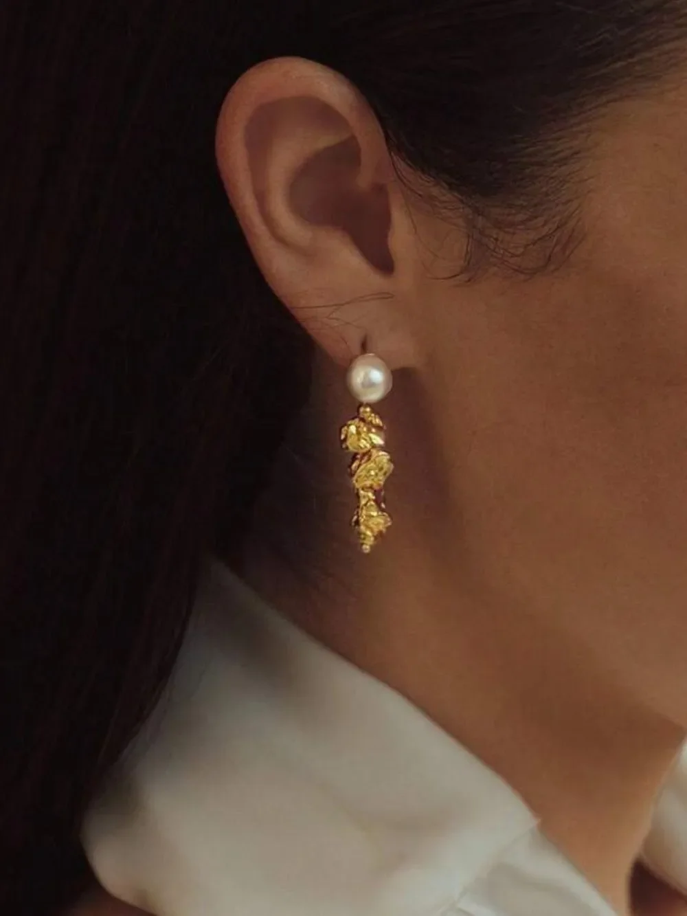 Pearl Drop Earrings S1417